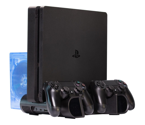 STEELDIGI Podstawka BLUE CHEROKEE PS4 czarna - 699013 - zdjęcie